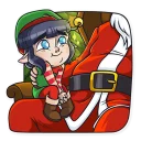 🎅-Santa's Little Helper, Telegram Sticker