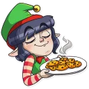 🍪-Santa's Little Helper, Telegram Sticker
