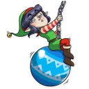 💥-Santa's Little Helper, Telegram Sticker