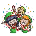 🎤-Santa's Little Helper, Telegram Sticker