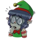 😨-Santa's Little Helper, Telegram Sticker