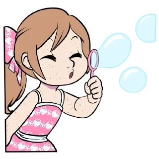 🌬-Little Raina, Telegram Sticker