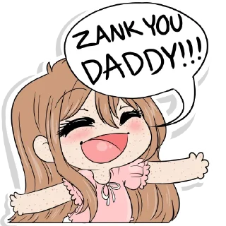💕-Little Raina, Telegram Sticker