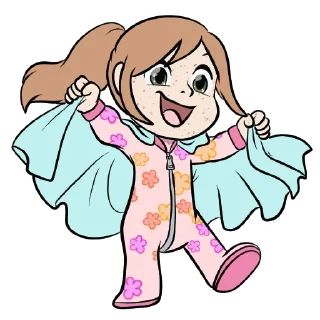 🦸‍♀️-Little Raina, Telegram Sticker