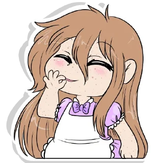 👌-Little Raina, Telegram Sticker