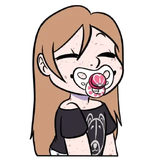 👶-Little Raina, Telegram Sticker