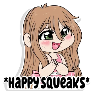🥰-Little Raina, Telegram Sticker