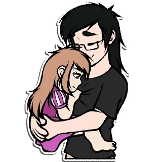 👨‍👧-Little Raina, Telegram Sticker