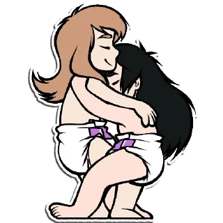 😴-Little Raina, Telegram Sticker