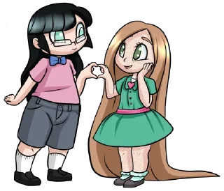 💞-Little Raina, Telegram Sticker