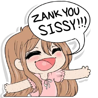 💞-Little Raina, Telegram Sticker