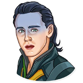 😨-Loki, Telegram Sticker