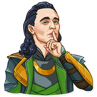 🤫-Loki, Telegram Sticker