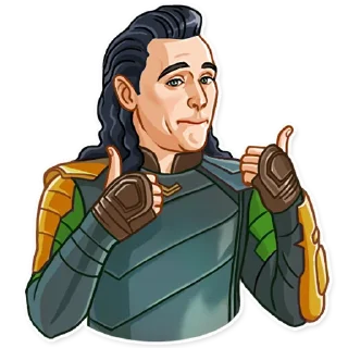 👍-Loki, Telegram Sticker