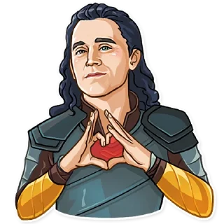 😍-Loki, Telegram Sticker