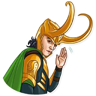 👋-Loki, Telegram Sticker