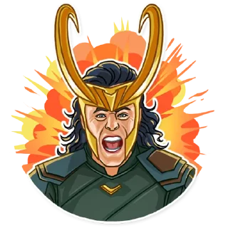 🤬-Loki, Telegram Sticker
