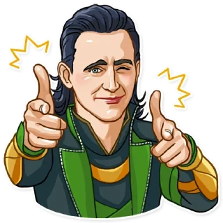 😉-Loki, Telegram Sticker