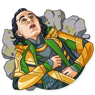 😵-Loki, Telegram Sticker