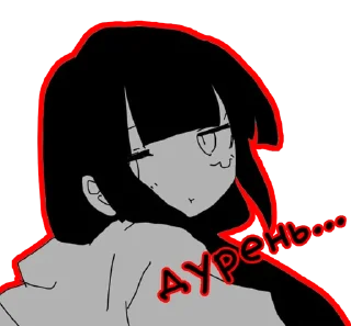 😭-LOLICORE by @lolicore_UA, Telegram Sticker