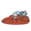 😘-Lone Dead Spaceman, Telegram Sticker
