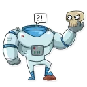 💀-Lone Dead Spaceman, Telegram Sticker
