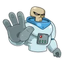 🖐-Lone Dead Spaceman, Telegram Sticker