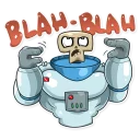😒-Lone Dead Spaceman, Telegram Sticker