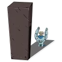 🙏-Lone Dead Spaceman, Telegram Sticker