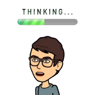 🤔-@loottricksanddeals, Telegram Sticker