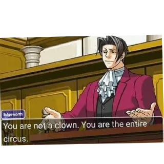 🤡-Lo que sea, Telegram Sticker