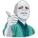 👍-Lord Voldemort, Telegram Sticker