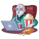 🍿-Lord Voldemort, Telegram Sticker