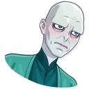 😑-Lord Voldemort, Telegram Sticker