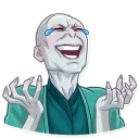 😂-Lord Voldemort, Telegram Sticker