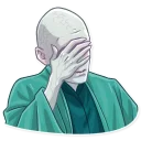 🤦‍♂-Lord Voldemort, Telegram Sticker
