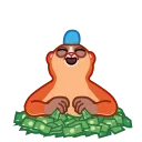 🤑-Loris, Telegram Sticker