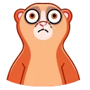 😖-Loris, Telegram Sticker
