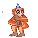 🥳-Loris, Telegram Sticker