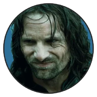 😒-LOTR - Lord Of The Rings Pack, Telegram Sticker