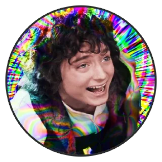 🤪-LOTR - Lord Of The Rings Pack, Telegram Sticker