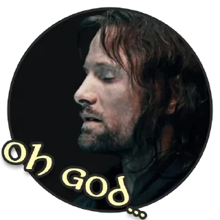 🤦‍♂️-LOTR - Lord Of The Rings Pack, Telegram Sticker