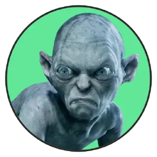 😤-LOTR - Lord Of The Rings Pack, Telegram Sticker
