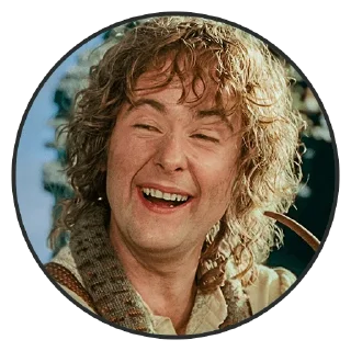 😃-LOTR - Lord Of The Rings Pack, Telegram Sticker