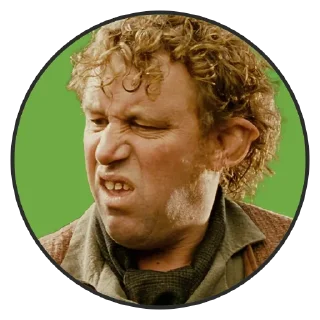 😶-LOTR - Lord Of The Rings Pack, Telegram Sticker