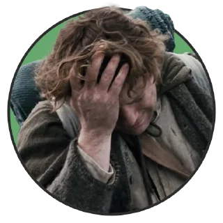 😭-LOTR - Lord Of The Rings Pack, Telegram Sticker