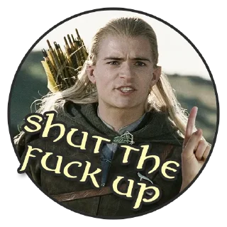 🤐-LOTR - Lord Of The Rings Pack, Telegram Sticker