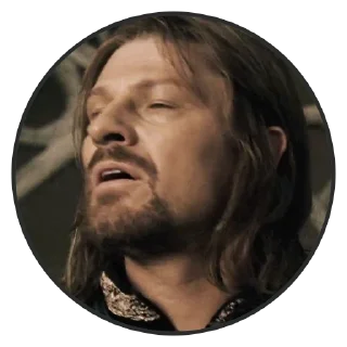 😌-LOTR - Lord Of The Rings Pack, Telegram Sticker
