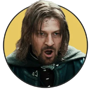 😮-LOTR - Lord Of The Rings Pack, Telegram Sticker