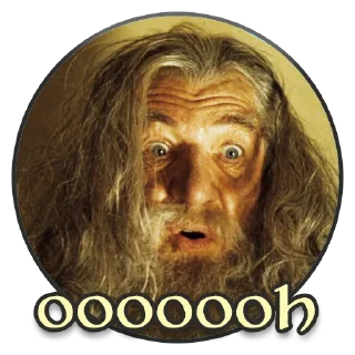 😮-LOTR - Lord Of The Rings Pack, Telegram Sticker